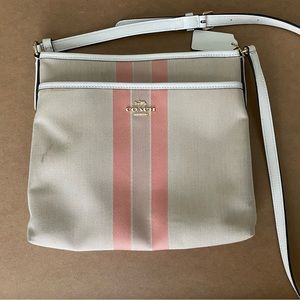Coach cross-body bag.